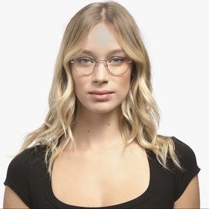 DIFF eyewear Sage silver blue light glasses NIB